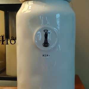 rae dunn mix canister